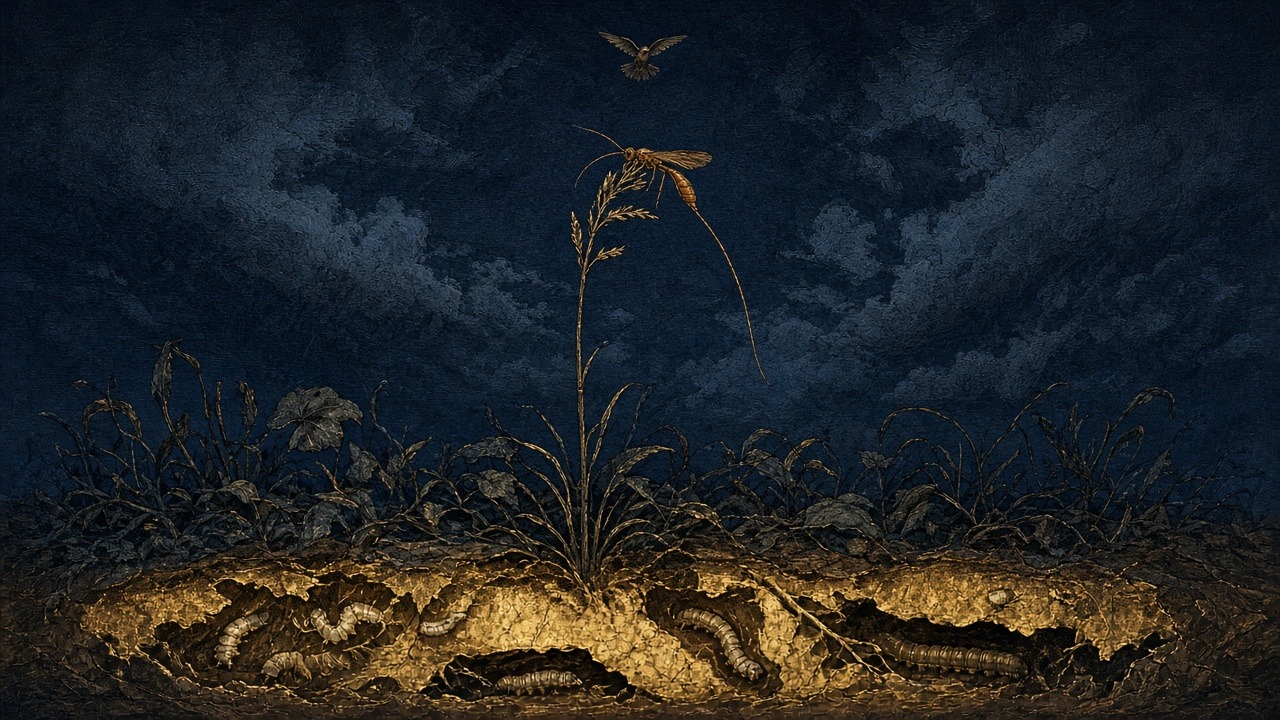 Darwin's Glass Court: an illustration of Ichneumonidae, the Darwin wasps